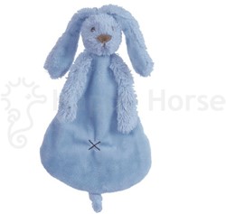 Happy Horse knuffeldoekje Konijn Richie donkerblauw - zacht babycadeau