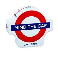 Gibsons kaartspel Mind the Gap - Londen Underground spel