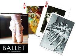 Piatnik cartes à jouer Ballet - jeu de cartes thème ballet - cartes de luxe