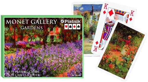 Piatnik Monet Tuinen Speelkaarten - Dubbeldeks