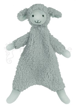 Happy Horse knuffeldoekje lam Lex - Sapphire groen - 23 cm baby cadeau