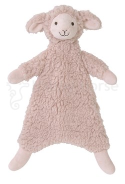 Happy Horse knuffeldoekje schaap Peach Lamb Lotus - 23 cm baby cadeau