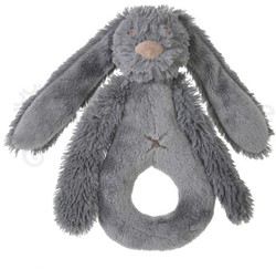 Happy Horse Hochet Richie lapin gris foncé