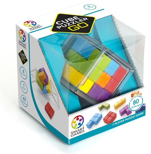 Smart Games 3D-puzzel Cube Puzzler Go - 80 uitdagingen - educatief speelgoed