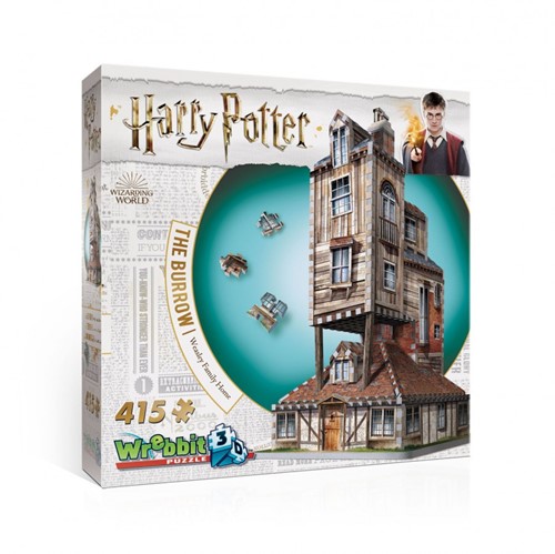 Casse-tête Wrebbit 3D - Harry Potter The Burrow - 415 pièces