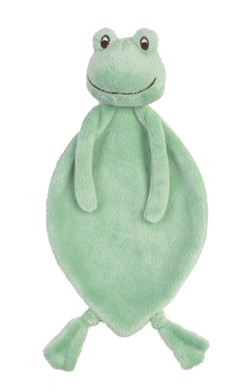 Happy Horse knuffeldoekje kikker Flavio - 26 cm - groen baby cadeau