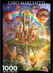 Puzzelman legpuzzel Tarot City - Ciro Marchetti 1000 stukjes karton