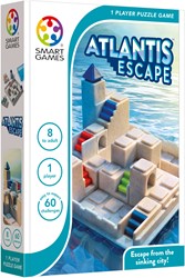Smart Games Atlantis Escape denkspel puzzelspel 60 opdrachten