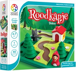 Smart Games jeu de logique Le Petit Chaperon Rouge Deluxe - jeu éducatif enfants 48 défis