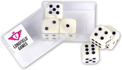 Longfield Games Dobbelsteen Set D6 16mm in doosje (6 stuks)