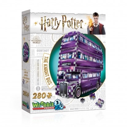 Casse-tête 3D Wrebbit - Harry Potter The Knight Bus - 280 pièces