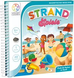 Smart Games jeu de voyage magnétique Puzzle Beach pour enfants