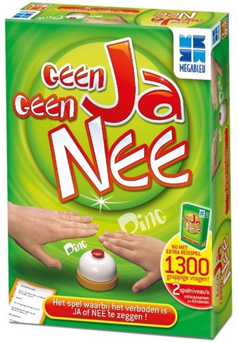 Megableu jeu de société Ni Oui Ni Non avec jeu de voyage - jeu familial