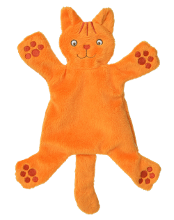 Happy Horse Dikkie Dik knuffeldoekje - platte kat - 22 cm baby cadeau