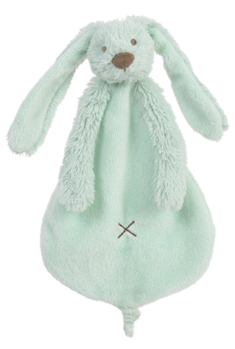 Happy Horse doudou Lapin Richie bleu océan - Lagoon vert - Cadeau bébé