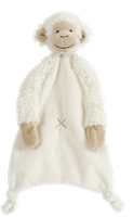 Happy Horse knuffeldoekje aap Mickey - wit - 28 cm - baby cadeau