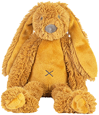 Happy Horse peluche lapin Richie ocre petit - doudou en peluche douce