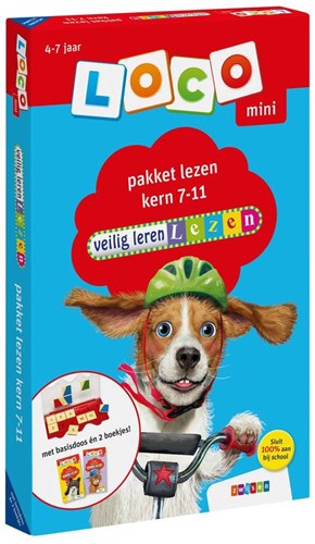 Zwijsen Loco mini leren lezen pakket kern 7-11 leesplezier