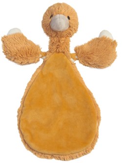 Happy Horse knuffeldoekje eend Twine - 27cm - superzacht babycadeau