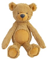 Happy Horse knuffelbeer Bradley 40cm - Okergeel - Zachte pluche knuffel