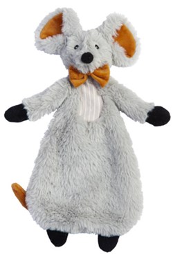 Happy Horse knuffeldoekje muis Misty - 30 cm - grijs baby cadeau