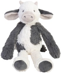 Happy Horse peluche vache Casper 28cm - blanc gris - doudou bébé
