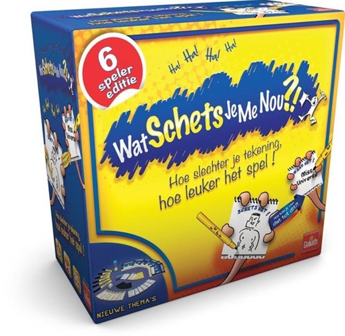 Goliath Wat schets je me nou?! 6 spelers