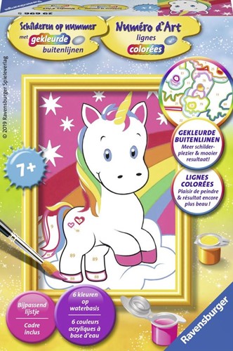 Ravensburger Numéro d´Art® Adorable licorne