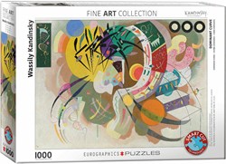 Eurographics puzzel Wassily Kandinsky Dominante Kurve 1000 stukjes kunst