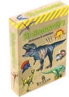 Tucker's Fun Factory jeu de cartes - Découvrir & reconnaître 50 dinosaures