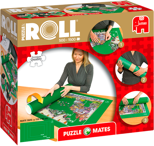 Jumbo puzzelmat Puzzle & Roll upto 1500