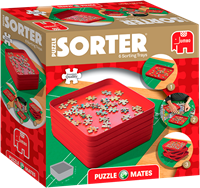 Ravensburger puzzel accessoire Puzzle Mates 6 sorteerbakjes zwart