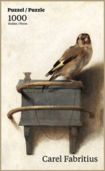 Puzzelman legpuzzel Het Puttertje - Carel Fabritius 1000 stukjes puzzel