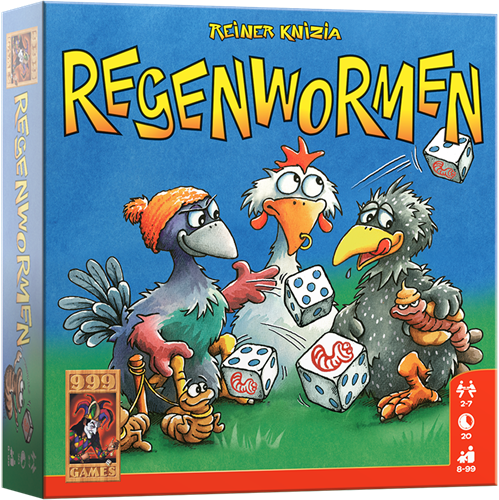 999 Games 999 Games Regenwormen Dobbelspel 8+