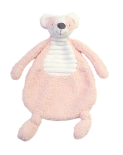 Happy Horse knuffeldoekje stinkdier roze - baby cadeau - pluche tuttle