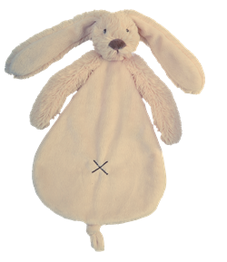 Happy Horse knuffeldoekje konijn Richie beige - 25 cm baby cadeau