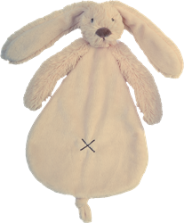 Happy Horse knuffeldoekje konijn Richie beige - 25 cm baby cadeau