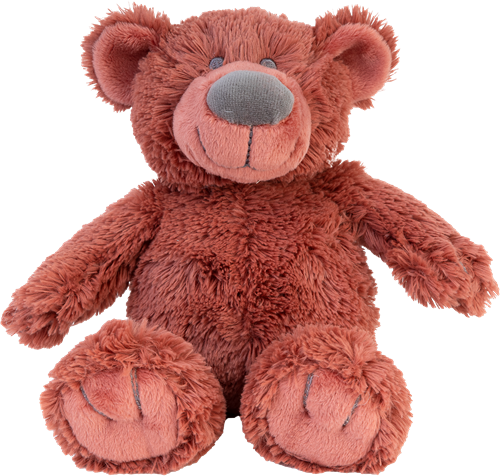 Happy Horse knuffelbeer Bobbie no. 1 - 22 cm - Roest kleur