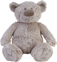 Happy Horse knuffelbeer Brice - grijs - 27 cm - zachte pluche beer