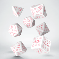 Q-Workshop Jeu de dés japonais - Pétales de fleurs de cerisier (7 pièces)