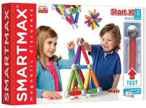 Smartmax magnetische bouwset Start XL - kleurrijk constructiespeelgoed