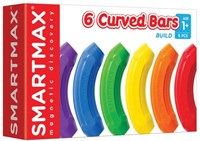 Smartmax magneten bouwset - Xtension set 6 gekromde staven speelgoed