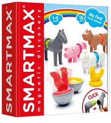 SmartMax magnetisch speelgoed boerderijdieren kleurrijk en leerzaam