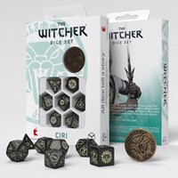 Q-Workshop The Witcher Dice Set - Ciri - De Zireael (7 pièces + pièce)