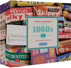 Gibsons Sweet Memories of the 1960s - Geschenkverpakking (500)