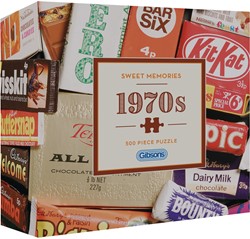 Gibsons Sweet Memories of the 1970s - Cadeauverpakking (500)