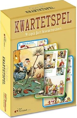 Art Revisited Reis-kwartetspel - Opa Jan