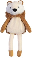 Happy Horse knuffel egel Hedgehog Harry met rammelaar - 28 cm