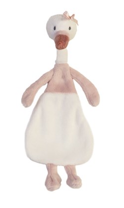 Happy Horse knuffeldoekje zwaan Swan Swizzle - 20 cm baby cadeau