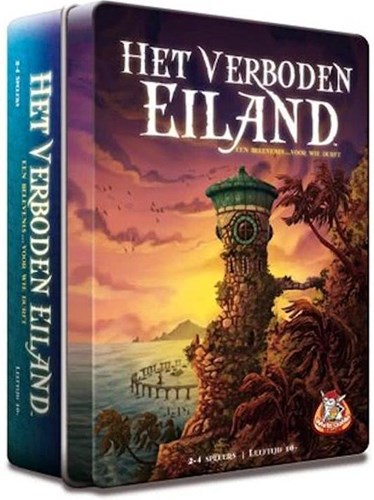 White Goblin Games bordspel Het Verboden Eiland - familiespel avontuur
